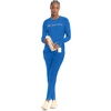 image:imageCherokee Kinetic Womens Scrub Leggings Natural Rise 3 Pockets Soft StretchRoyal