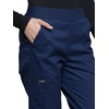 image:imageCherokee Luxe Women Scrubs Pant Natural Rise Tapered Leg CK040Navy