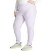 image:imageCherokee Scrubs for Women Pant with Mid Rise Tapered Leg Drawstring Moisture Wicking Easy Care amp 360 Stretch Fabric  CK092Lavender Haze