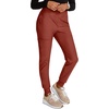 image:imageCherokee Scrubs for Women Pant with Mid Rise Tapered Leg Drawstring Moisture Wicking Easy Care amp 360 Stretch Fabric  CK092Masala