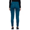 image:imageCherokee Statement Women Scrubs Pant Mid Rise Tapered Leg Pullon CK175Caribbean Blue