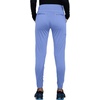 image:imageCherokee Statement Women Scrubs Pant Mid Rise Tapered Leg Pullon CK175Ciel Blue