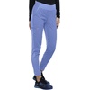 image:imageCherokee Statement Women Scrubs Pant Mid Rise Tapered Leg Pullon CK175Ciel Blue