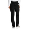 image:imageCherokee Womens Pullon Cargo Scrub Pant Mid Rise Tapered Leg with 4 Pockets  CK248ABlack