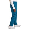 image:imageCherokee Womens Pullon Cargo Scrub Pant Mid Rise Tapered Leg with 4 Pockets  CK248ACaribbean Blue