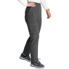 image:imageCherokee Womens Pullon Cargo Scrub Pant Mid Rise Tapered Leg with 4 Pockets  CK248AHeather Pewter