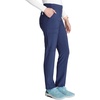 image:imageCherokee Womens Pullon Cargo Scrub Pant Mid Rise Tapered Leg with 4 Pockets  CK248ANavy