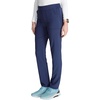 image:imageCherokee Womens Pullon Cargo Scrub Pant Mid Rise Tapered Leg with 4 Pockets  CK248ANavy