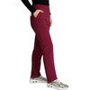 image:imageCherokee Womens Pullon Cargo Scrub Pant Mid Rise Tapered Leg with 4 Pockets  CK248AWine