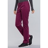 image:imageCherokee Workwear Core Stretch Women Scrubs Pant Mid Rise Straight Leg Drawstring 4203Wine
