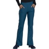 image:imageCherokee Form Women Scrubs Pant Mid Rise Moderate Flare Leg Pullon CK091Caribbean Blue