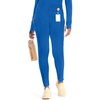 image:imageCherokee Kinetic Womens Scrub Leggings Natural Rise 3 Pockets Soft StretchRoyal