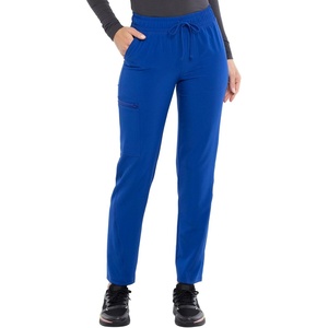 image:imageCherokee Allura Mid Rise Joggers Scrub Pant for Women with 5 PocketsGalaxy Blue