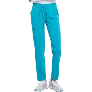 image:imageCherokee Allura Mid Rise Joggers Scrub Pant for Women with 5 PocketsTeal Blue