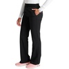 image:imageCherokee Atmos Scrub Pants for Women Straight Leg PullOn Mid RiseBlack