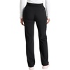 image:imageCherokee Atmos Scrub Pants for Women Straight Leg PullOn Mid RiseBlack