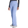 image:imageCherokee Atmos Scrub Pants for Women Straight Leg PullOn Mid RiseBlissful Sky