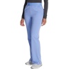 image:imageCherokee Atmos Scrub Pants for Women Straight Leg PullOn Mid RiseCiel