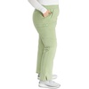 image:imageCherokee Atmos Scrub Pants for Women Straight Leg PullOn Mid RiseCool Cucumber