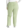 image:imageCherokee Atmos Scrub Pants for Women Straight Leg PullOn Mid RiseCool Cucumber