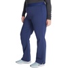 image:imageCherokee Atmos Scrub Pants for Women Straight Leg PullOn Mid RiseNavy