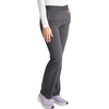 image:imageCherokee Atmos Scrub Pants for Women Straight Leg PullOn Mid RisePewter