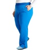 image:imageCherokee Atmos Scrub Pants for Women Straight Leg PullOn Mid RiseRoyal