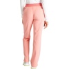 image:imageCherokee Atmos Scrub Pants for Women Straight Leg PullOn Mid RiseSugar Melon