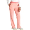image:imageCherokee Atmos Scrub Pants for Women Straight Leg PullOn Mid RiseSugar Melon