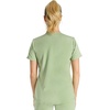 image:imageCherokee Atmos V Neck Womens Scrub Tops VNeck Soft Stretch 2 PocketsCool Cucumber