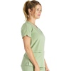image:imageCherokee Atmos V Neck Womens Scrub Tops VNeck Soft Stretch 2 PocketsCool Cucumber