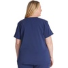 image:imageCherokee Atmos V Neck Womens Scrub Tops VNeck Soft Stretch 2 PocketsNavy