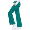 image:imageCherokee Luxe Women Scrubs Pant Low Rise Flare Leg Drawstring Cargo 21100Teal