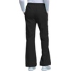 image:imageCherokee Scrub Pants for Women Mid Rise PullOn Cargo Medical Uniform 7 Pocket Elastic Waist Adjustable Hem Stretch  4005Black