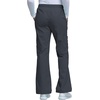 image:imageCherokee Scrub Pants for Women Mid Rise PullOn Cargo Medical Uniform 7 Pocket Elastic Waist Adjustable Hem Stretch  4005Pewter
