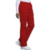 image:imageCherokee Scrub Pants for Women Mid Rise PullOn Cargo Medical Uniform 7 Pocket Elastic Waist Adjustable Hem Stretch  4005Red