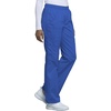 image:imageCherokee Scrub Pants for Women Mid Rise PullOn Cargo Medical Uniform 7 Pocket Elastic Waist Adjustable Hem Stretch  4005Royal