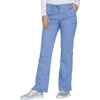 image:imageCherokee Women Scrubs Pant Workwear Core Stretch Mid Rise Straight Leg Drawstring WW130Ciel