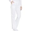 image:imageCherokee Women Scrubs Pant Workwear Core Stretch Mid Rise Straight Leg Drawstring WW130White