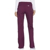 image:imageCherokee Women Scrubs Pant Workwear Core Stretch Mid Rise Straight Leg Drawstring WW130Wine