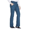 image:imageWorkwear Originals Women Scrubs Pant Mid Rise Straight Leg Pullon Cargo WW210Caribbean Blue