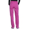 image:imageWorkwear Originals Women Scrubs Pant Mid Rise Straight Leg Pullon Cargo WW210Shocking Pink