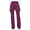 image:imageWorkwear Originals Women Scrubs Pant Mid Rise Straight Leg Pullon Cargo WW210Wine