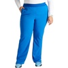 image:imageCherokee Atmos Scrub Pants for Women Straight Leg PullOn Mid RiseRoyal