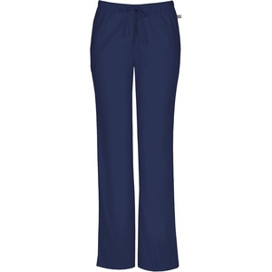 image:imageCherokee Womens Ww Flex W Certainty Midrise Flare Drawstring PantNavy