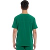 image:imageCherokee Allura Scrub Tops for Men V Neck Modern Fit Top 2 PocketsHunter Green