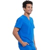 image:imageCherokee Allura Scrub Tops for Men V Neck Modern Fit Top 2 PocketsRoyal