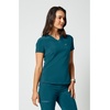 image:imageCherokee Allura V Neck Medical Scrub Tops Soft Stretch 2 PocketsCaribbean Blue