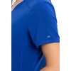image:imageCherokee Allura VNeck Womens Scrub Tops Nurse Shirt with 3 PocketsGalaxy Blue
