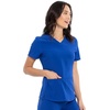 image:imageCherokee Allura VNeck Womens Scrub Tops Nurse Shirt with 3 PocketsGalaxy Blue